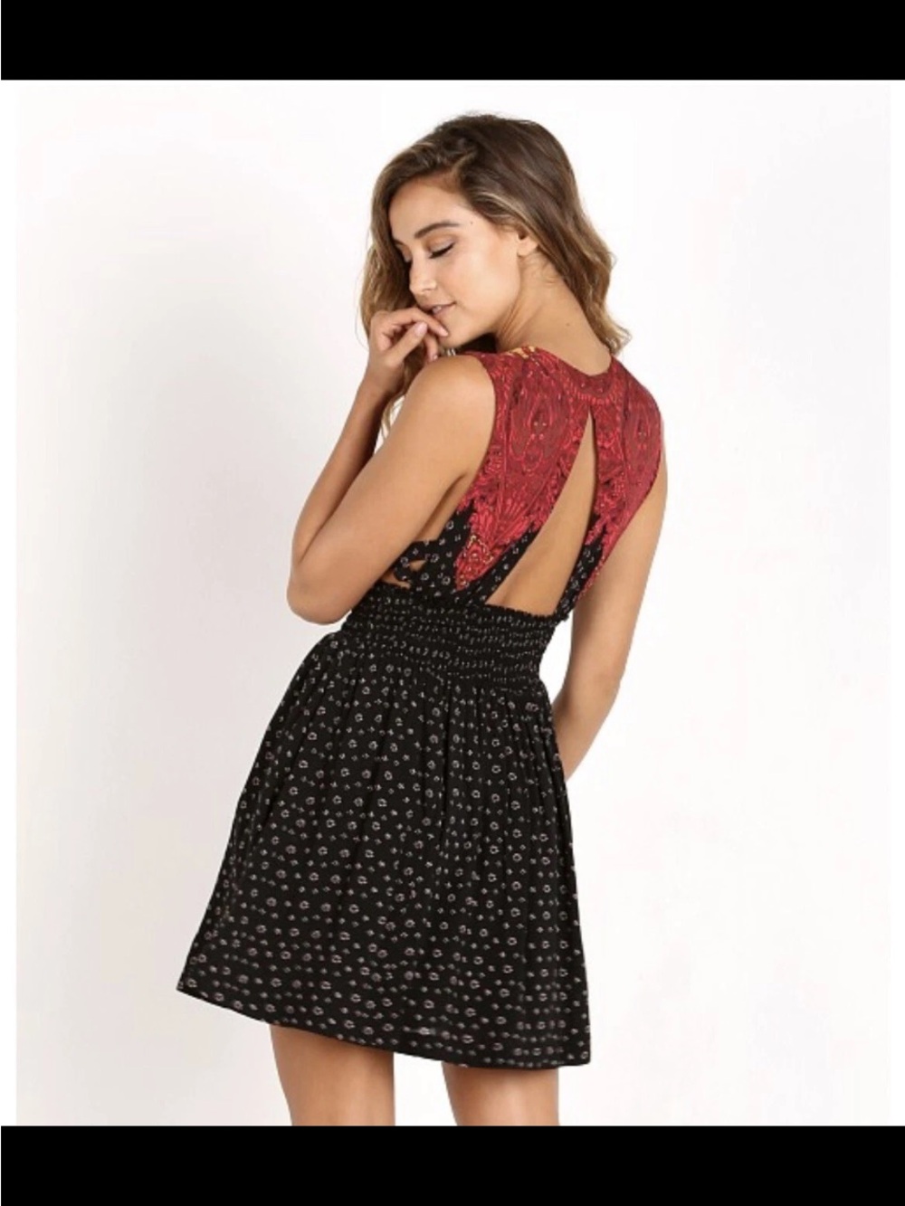 Free People Walking Through my Dreams Mini Dress - Picture 3 of 16